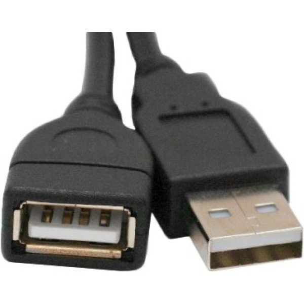 Кабель Extradigital USB 2.0 AF – AM 0,1м